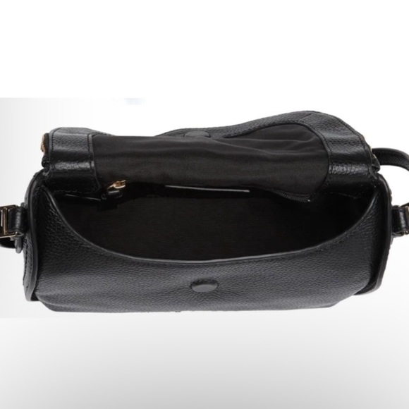 Marc Jacobs The Groove mini messenger Crossbody Bag Black in Gold Accents - Picture 4 of 8